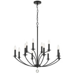 Mila Chandelier - Black