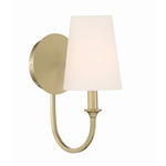 Payton Wall Sconce - Vibrant Gold / White