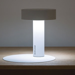 PoPuP Portable Table Lamp/Speaker - Matte White