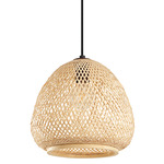 Dembleby Mini Pendant - Black / Natural