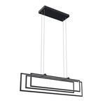 Jestin Linear Chandelier - Matte Black