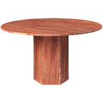 Epic Dining Table - Red Travertine