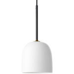 Howard Pendant - Gunmetal / Bone China