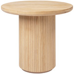 Moon Lounge Table - Soaped Oak / Solid Oak Soap Treated