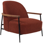 Sejour Armchair - Black / Walnut / Harp 007