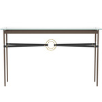 Equus Console Table - Bronze / Modern Brass