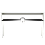Equus Console Table - Sterling / Oil Rubbed Bronze