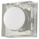 Mackay Wall Sconce - Polished Nickel / Opal