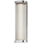 Newburgh Wall Sconce - Polished Nickel / Clear