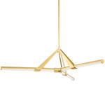 Jonas Chandelier - Aged Brass
