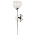 Melton Wall Sconce - Polished Nickel / Alabaster