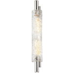 Harwich Wall Sconce - Polished Nickel / Clear