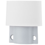 Surrey Table Lamp - Grey Blue / White