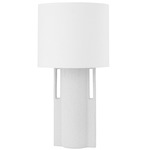Sydney Table Lamp - White / White