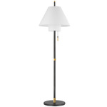 Glenmoore Floor Lamp - Bronze / White