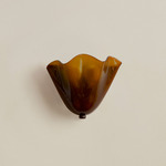 Vera Wall Sconce - Patina Brass / Pecan