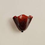 Vera Wall Sconce - Blackened Brass / Cherry