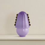 Calla Table Lamp - Pewter / Lilac with Pistachio Embelleshments