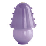 Gemma Table Lamp - Brass / Lilac with Lilac Embelleshments