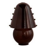 Gemma Table Lamp - Blackened Brass / Tobacco with Pistachio Embellishments