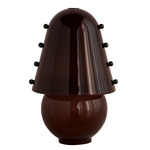 Gemma Table Lamp - Blackened Brass / Tobacco with Ink Embellishments