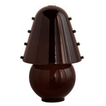 Gemma Table Lamp - Pewter / Tobacco with Pistachio Embellishments
