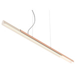 Dala Linear Suspension - Sand / Copper / Opal