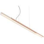 Dala Linear Suspension - Sand / Copper / Opal