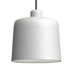 Zile Pendant - Matte White