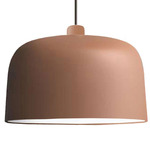 Zile Pendant - Brick Red