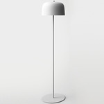 Zile Floor Lamp - Matte White