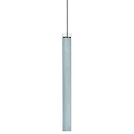 Estela Pendant - Matte Black / Sea Blue