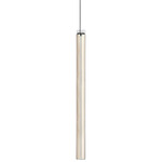 Estela Pendant - Matte Black / Ivory White