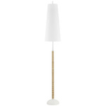 Mariana Floor Lamp - White / White