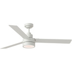 Jovie Outdoor DC Ceiling Fan - Matte White / Matte White