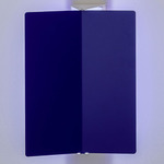 Applique a Volet Pivotant Plie Wall Light - White / Blue