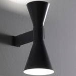 Applique de Marseille Wall Sconce - Matte Black