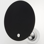 Kuta Wall Lamp - Chrome / Black / White