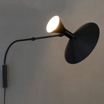 Lampe de Marseille Plug-in Wall Light - Matte Black
