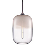 Balon Ombra Pendant - Graphite / Opaline / Clear
