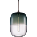 Balon Ombra Pendant - Polished Nickel / Storm / Clear