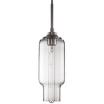 Pharos Pendant - Polished Nickel / Clear