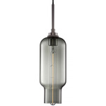 Pharos Pendant - Polished Nickel / Grey