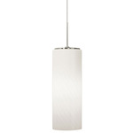 Gauss Pendant - Satin Nickel / Opal