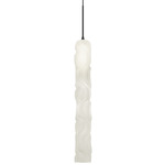 Flo Pendant - Black / Frosted