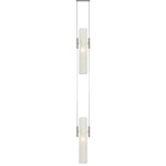 Top 2 Pendant - Satin Nickel / Frost