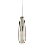 Alicia Crystal Pendant - Satin Nickel / Crystal