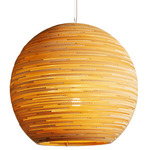 Arcturus Scraplights Pendant - Black / Blonde