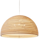 Dome Scraplights Pendant - Black / Blonde