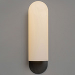 Odyssey Wall Sconce - Black Gunmetal / Opal Matte